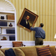 Illustration for article titled Obama Spends Another Night Searching Behind White House Paintings For Safes